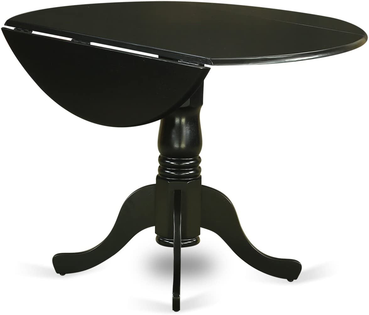 DLGR3-BLK-W Dining Table Set-4